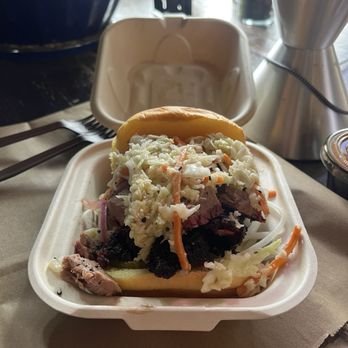 Pit Fiend Barbecue - Brisket sandwich - Barbeque Near Me - Denver, Colorado Pit Fiend Barbecue - Brisket sandwich - Barbeque Near Me - Denver, Colorado
