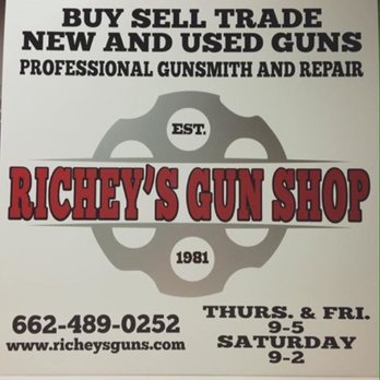 Richey's Gun Shop - Guns & Ammo Near Me - Pontotoc, Mississippi Richey's Gun Shop - Guns & Ammo Near Me - Pontotoc, Mississippi