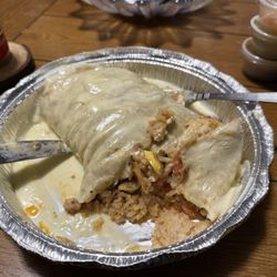 Canelo's Mexican Family Restaurant - Veggie Burrito! Burritos are tough to photograph, but it tasted great and the veggies were grilled perfectly.