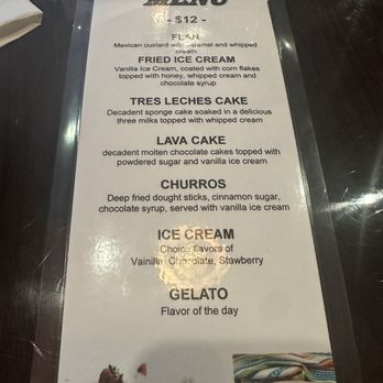 Daniel´s Mexican Restaurant - Dessert menu - Mexican Near Me - Thornwood, New York Daniel´s Mexican Restaurant - Dessert menu - Mexican Near Me - Thornwood, New York