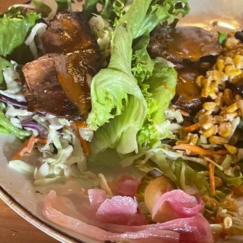 Table Mesa - Korean BBQ tacos on lettuce - Latin American Near Me - Bentonville, Arkansas Table Mesa - Korean BBQ tacos on lettuce - Latin American Near Me - Bentonville, Arkansas