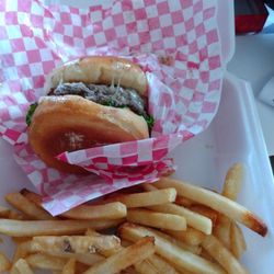Dusty Bob's - Double cheeseburger