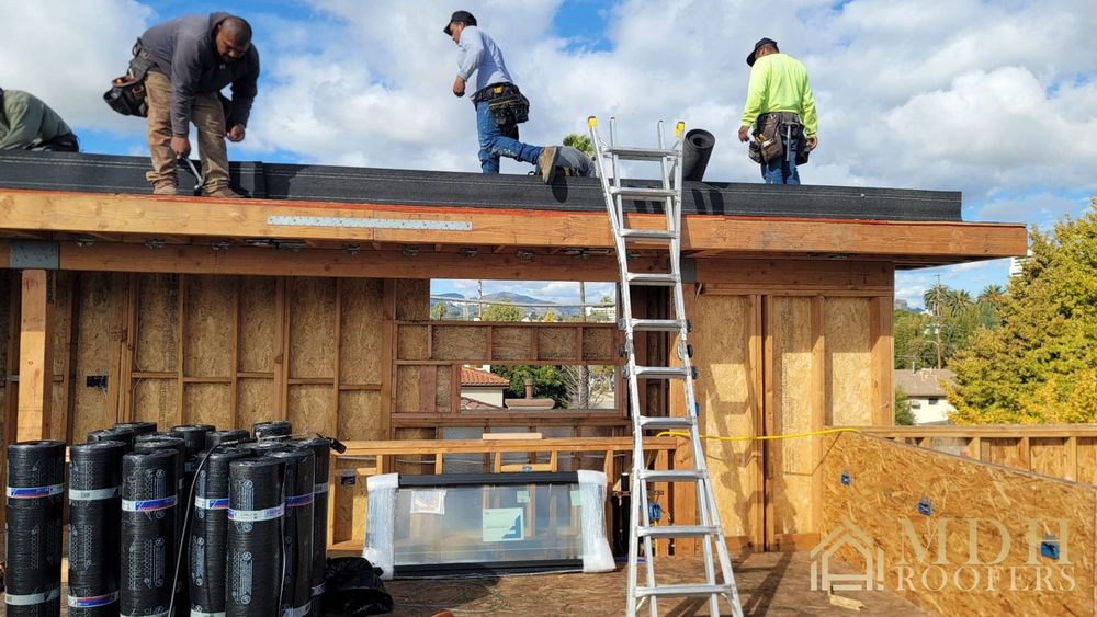 Slide of MDH Roofers