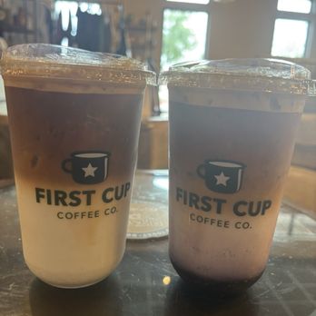 First Cup Coffee - Ube Expresso & Blue Butterfly Expresso - Coffee Roasteries Near Me - Pearland, Texas First Cup Coffee - Ube Expresso & Blue Butterfly Expresso - Coffee Roasteries Near Me - Pearland, Texas