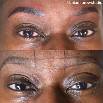 Miami Brow Studio - Ombre eyebrows. Best technique for all skin types. - Permanent Makeup Near Me - Miami, Florida