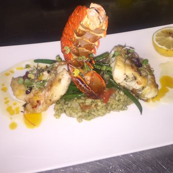 Oceanos Oyster Bar & Sea Grill - Halibut and the lobster tail special, beautiful! - Seafood Near Me - Fair Lawn, New Jersey Oceanos Oyster Bar & Sea Grill - Halibut and the lobster tail special, beautiful! - Seafood Near Me - Fair Lawn, New Jersey