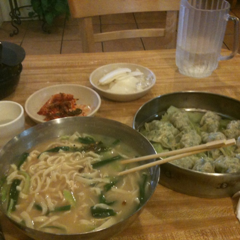 Olympic Noodle - Chicken soup with noodles, steamed dumplings - Korean Near Me - Los Angeles, California Olympic Noodle - Chicken soup with noodles, steamed dumplings - Korean Near Me - Los Angeles, California