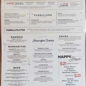 Limón - Menu - Peruvian Near Me - Walnut Creek, California Limón - Menu - Peruvian Near Me - Walnut Creek, California
