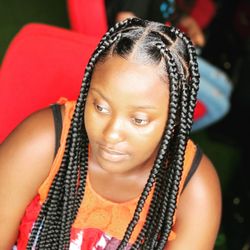 Braids By Madi - Jumbo braids mid back length