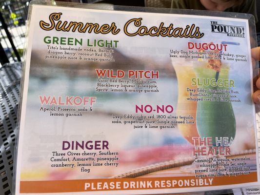 Menu photo 1 The Pound Brighton, MI