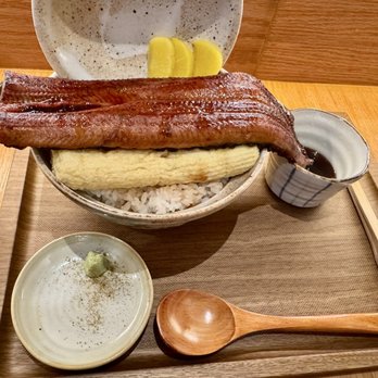 Tomoni - Una-Tama- Grilled eel with homemade eel sauce and dashi tamago - Japanese Near Me - Queens, New York Tomoni - Una-Tama- Grilled eel with homemade eel sauce and dashi tamago - Japanese Near Me - Queens, New York