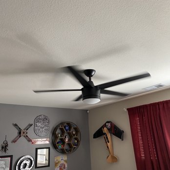 Mahaffey Electric - Ceiling fan install. - Electricians Near Me