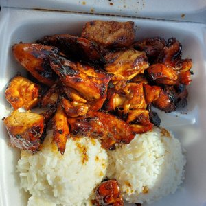 Photo of Tambayan Filipino Bbq & Grill - Spring Valley, CA, United States. BBQ Chicken Plate