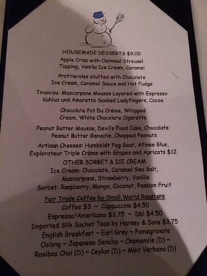 Menu photo 8 The Blue Bottle Cafe Hopewell, NJ