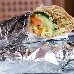 Alamodak Restaurant and Hookah Lounge - Falafel Sandwich