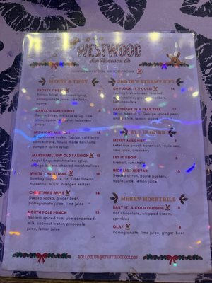 Menu photo 1 Westwood San Francisco, CA Menu photo 1 Westwood San Francisco, CA