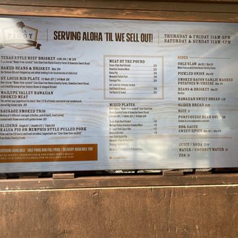 This Lil Piggy - Menu - Caterers Near Me - Kunia Camp, Hawaii