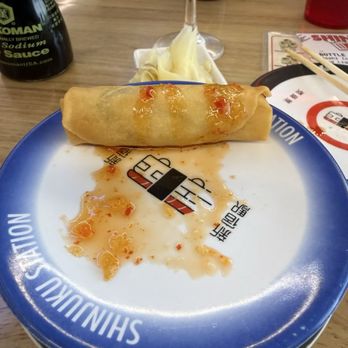 Shinjuku Station - Crispy Spring Roll - Conveyor Belt Sushi Near Me - High Point, North Carolina