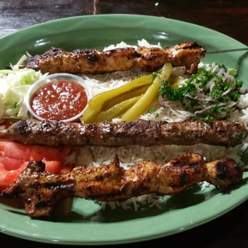 That Lebanese Place - Kabobs! 2 chicken 1 lamb. Delicious! - Lebanese Near Me - Springfield, Missouri That Lebanese Place - Kabobs! 2 chicken 1 lamb. Delicious! - Lebanese Near Me - Springfield, Missouri