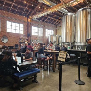 Original Pattern Brewing Company - downstairs seating - Breweries Near Me - Oakland, California