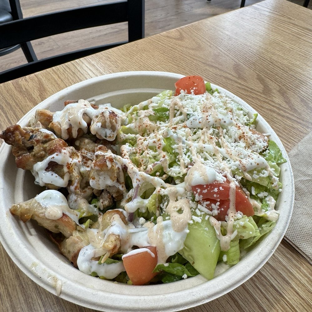 Nick The Greek - Chicken Souvlaki Bowl - Greek Near Me - Berkeley, California Nick The Greek - Chicken Souvlaki Bowl - Greek Near Me - Berkeley, California