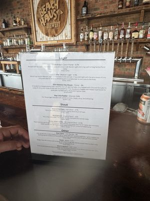 Menu photo 3 Beach Haus Brewery Belmar, NJ Menu photo 3 Beach Haus Brewery Belmar, NJ