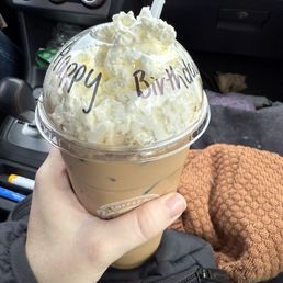 Free birthday drink Free birthday drink