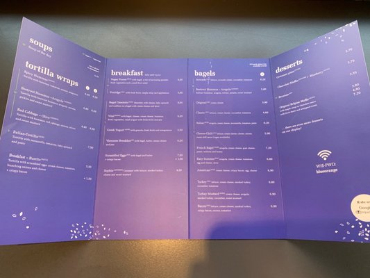 Menu photo 2 Blueorange Vienna, 9