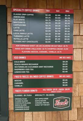 Fred's Coffee & Donuts by null