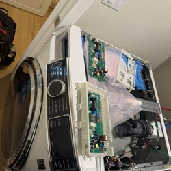 Prolific Appliance Repair - Diagnosis was a bad board that needed to be replaced. GE washer serviced!