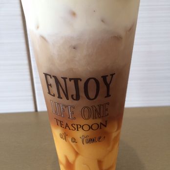 Teaspoon Milpitas - Roasted tea creama with pudding - Coffee & Tea Near Me - Milpitas, California Teaspoon Milpitas - Roasted tea creama with pudding - Coffee & Tea Near Me - Milpitas, California