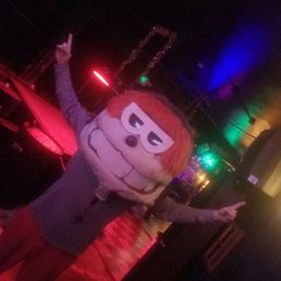 a man dressed as a lego man a man dressed as a lego man