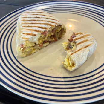 Bloom Coffee & Kitchen - Breakfast Burrito without pesto - Coffee & Tea Near Me - Roseville, California Bloom Coffee & Kitchen - Breakfast Burrito without pesto - Coffee & Tea Near Me - Roseville, California