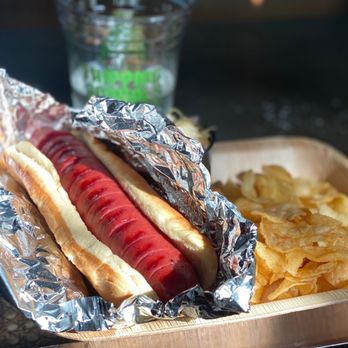 Tripping Animals Brewing - Steak Hotdog - Breweries Near Me - Doral, Florida Tripping Animals Brewing - Steak Hotdog - Breweries Near Me - Doral, Florida