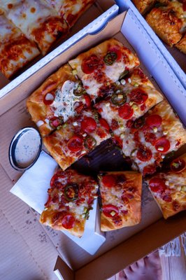 8Mileπ Detroit Style Pizza by null