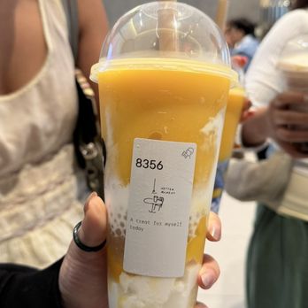 Heytea - Mango Coconut Boom - Tea Rooms Near Me - Houston, Texas