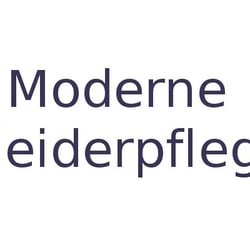 Moderne Kleiderpflege