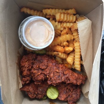 Chicken Fire - Inside of the Hot Box - Chicken Shop Near Me - Orlando, Florida