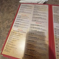 Cabana's Grill - Menu as of 3/20/26.