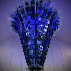 Beach Glass Lounge - Chandelier