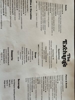 Menu photo 1 The Exchange Chicago, IL Menu photo 1 The Exchange Chicago, IL