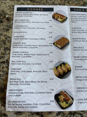 Menu photo 6 Van's Sushi Cafe Vernon Hills, IL Menu photo 6 Van's Sushi Cafe Vernon Hills, IL
