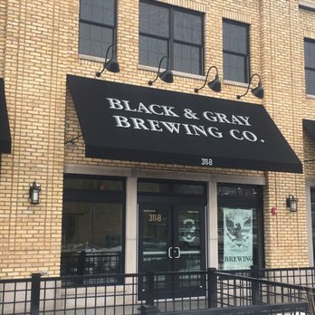 Black and Gray Brewing - Outside - Breweries Near Me - East Dundee, Illinois