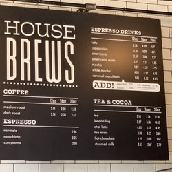 I’Aromas Coffee - Menu