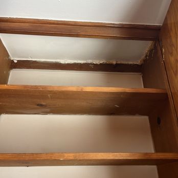 Berro Property Management - Holes coved in cabinet - Property Management Near Me - Long Beach, California