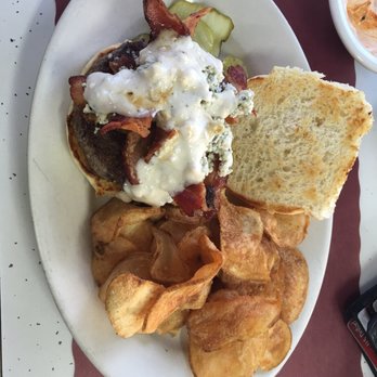 Tricia's Rondette - Connors Blue Cheese Burger...a must try!! - American Near Me - Clayton, New York Tricia's Rondette - Connors Blue Cheese Burger...a must try!! - American Near Me - Clayton, New York