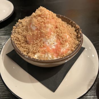 The Peached Tortilla - Strawberry pie bingsoo - Asian Fusion Near Me - Cedar Park, Texas The Peached Tortilla - Strawberry pie bingsoo - Asian Fusion Near Me - Cedar Park, Texas