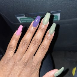 UV gel & gel color done by Amy