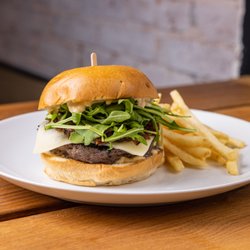 The Cave Catering - The Man Cave burger