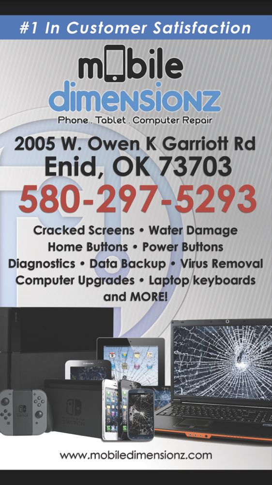Cpr Cell Phone Repair Oklahoma City Oklahoma City Ok CPR CELL PHONE REPAIR ENID - Updated June 2025 - 2005 W Owen K Garriott